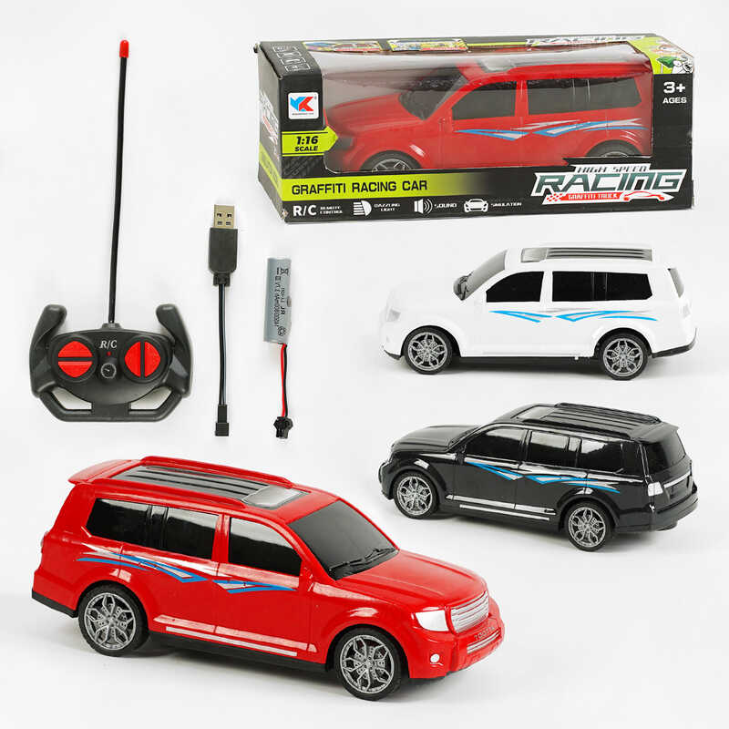 Машинка на радіокеруванні 881-1 AD (96/2) 3 кольори, підсвічування, акумулятор 3.7V, пульт 27 Mhz, масштаб 1:16, в коробці, ВИДАЄТЬСЯ ТІЛЬКИ МІКС ВИДІВ Машинка на радіокеруванні 881-1 AD (96/2) 3 кольори, підсвічування, акумулятор 3.7V, пульт 27 Mhz, масштаб 1:16, в коробці, ВИДАЄТЬСЯ ТІЛЬКИ МІКС ВИДІВ