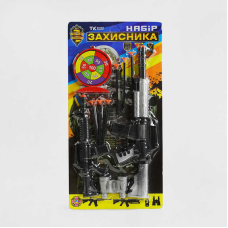 Військовий набір TK 53415 UK (96/2) “TK Group“, 2 види зброї, стріли на присосках, аксесуари, на листі