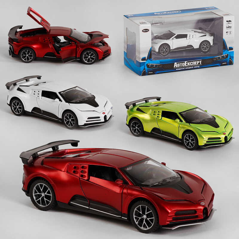 Машинка ТК - 7100 (32) “Авто Експерт“, 3 види, металопластик, 1:32, світло, звук, інерція, відчиняються двері, багажник, капот, в коробці, ВИДАЄТЬСЯ ТІЛЬКИ МІКС ВИДІВ