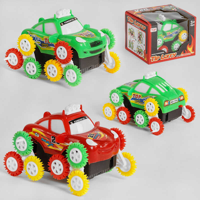 Машинка-перевертиш 1120 A (240) 2 кольори, на батарейках, в коробці