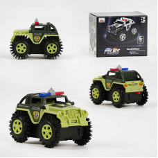 Машинка-перевертиш M 11 B (240/2) поліція, перевертиш, на батарейках, в коробці