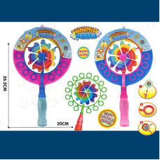 Мильні бульбашки 313-16 (72/2) 2 кольори,  40 см, вітрячок