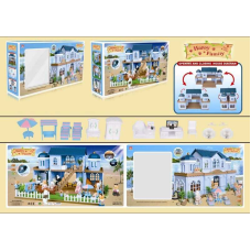 Вілла на морському березі “Щаслива сім“я“ 012-11 (4) меблі, підсвічування, в коробці