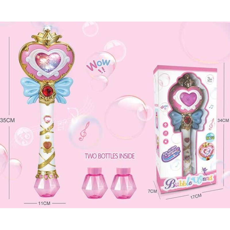 Мильні бульбашки 8899 (48/2) світло, звук, на батарейці, в коробці