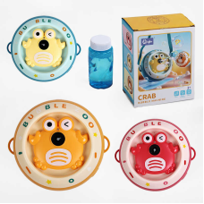 Мильні бульбашки HY 83 (48)  3 види, 12х7.5х13.5 см, пасок, підставка, мелодія, підсвічування, в коробці, ВИДАЄТЬСЯ ТІЛЬКИ МІКС ВИДІВ