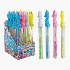 Мильні бульбашки TC 74530 (12) “WToys“, ЦІНА ЗА 24 ШТУКИ В БЛОЦІ, висота 25 см, в коробці 