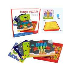 Мозаїка 52403 (36/2) 12 трафаретів, 180 елементів, ігрова платформа, в коробці