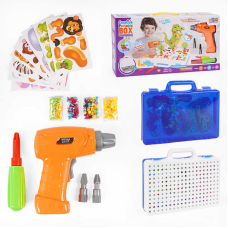 Мозаїка 683 A (24/2) 198 деталей, шуроповерт на батарейках, в коробці