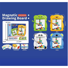 Мозаїка 761-10 (192)17 х14.5 см, картки з завданнями, магнітний стилус, в коробці, ВИДАЄТЬСЯ ТІЛЬКИ МІКС ВИДІВ