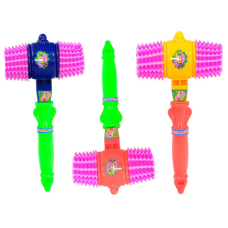 Молоточок 7777 А (360/2) 4 види, пискавка, свисток, у сітці, ВИДАЄТЬСЯ ТІЛЬКИ МІКС ВИДІВ