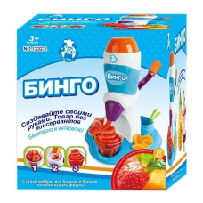 Морожениця 1232-2 (12/2) пакування рос мовою, стаканчики та ложки, в коробці