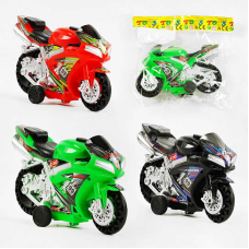Мотоцикл 9921 C (288/2) 3 кольори, інерційний механізм, в пакеті, ВИДАЄТЬСЯ ТІЛЬКИ МІКС ВИДІВ