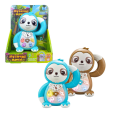 Музична іграшка 99186 (120/2) “WToys“, “ЛІНИВЕЦЬ“, 2 кольори, ОЗВУЧУВАННЯ УКРАЇНСЬКОЮ МОВОЮ, пісні, казки, віршики, підсвічування, цифри, звуки тварин, в коробці