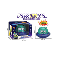 Музична іграшка AY 071-1 (180/2) “Котик прибулець”, підсвічування, мелодія, рухається вперед, в коробці