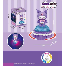 Музична іграшка NR 617-290 (72/2) “Герой”, пісня англійською мовою, підсвічування, колесо вільного ходу, в коробці