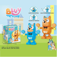 Музична іграшка QF 07-17 (72/2) 2 види, підсвічується, музика, танцює, аксесуари, має 2 режими, на батарейках, в коробці