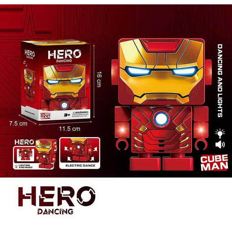 Музична іграшка RA 10 (96) танцює, мелодії, підсвічування, в коробці