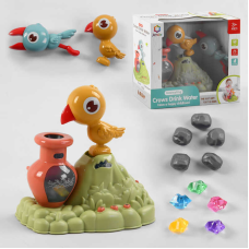 Музична гра 25876 Е (24) “Напої пташку“, 2 пташки, мелодії, звуки, підсвічування глечика, в коробці