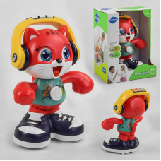 Музична гра E 721 (6) “Hola“ на батарейках, підсвічування, співає, танцює, запис голосу, англійська озвучка, в коробці