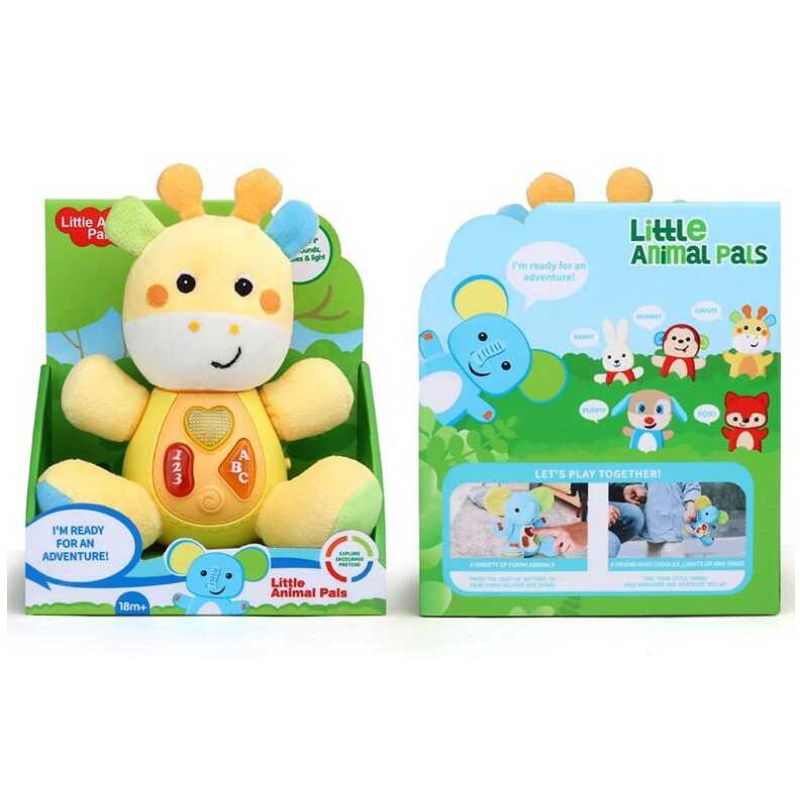 Музична жирафа 1913-6 (48) звук, підсвічування, англ.мова, у коробці