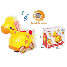 Музична жирафа 35395 BM (16) світло, мелодії, звуки тварин, 2 режими роботи, рухає головою та хвостиком, колесо вільного руху, брязкання, в коробці