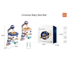 Музична карусель HL 2022-101 (12/2) ВИДАЄТЬСЯ МІКС, 2 види, пульт, звук, підсвічування, в коробці