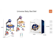 Музична карусель HL 2022-103 (12/2) ВИДАЄТЬСЯ МІКС, 2 види, пульт, звук, підсвічування, в коробці