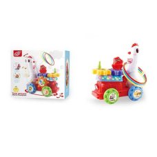 Музична курка HD 9060 (72) звук, підсвічування, колесо вільного ходу, шестерні, гра з кільцями, в коробці