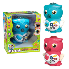 Музична сова 36736 (36/2) “WToys“, 2 кольори, ОЗВУЧУВАННЯ УКРАЇНСЬКОЮ МОВОЮ, казки, пісні, загадки, скоромовки, колесо вільного ходу, підсвічування, в коробці