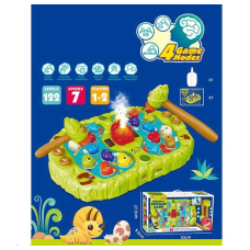 Музична стукалка G 0119 (12) на батарейках, звук, підсвічування, парогенератор, в коробці