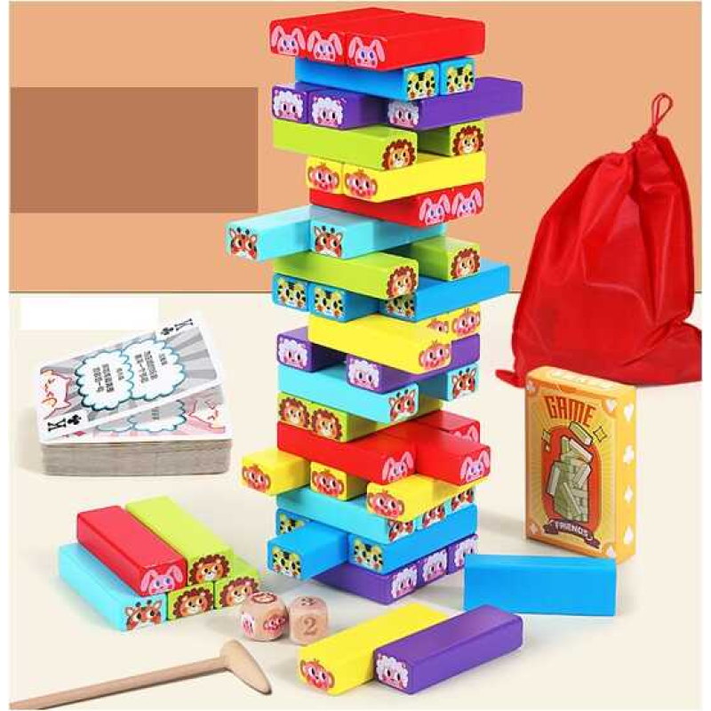 Вежа C 58250 (16) 54 деталі, картки, в коробці Вежа C 58250 (16) 54 деталі, картки, в коробці