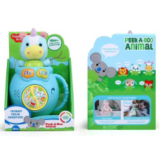 Музичний єдиноріг 1912-2 (48) звірятко вискакує з горщика, три мелодії, працює від батарейок, у коробці