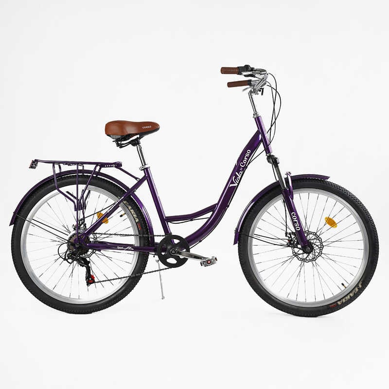Велоcипед міський Corso «Viola» 26“ дюймів VL-26914  