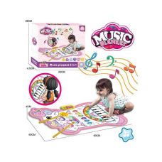 Музичний килимок YYD-01 (60) 2 в 1, піаніно, барабани, музика, музичні інструменти, запис та відтворення, в коробці 