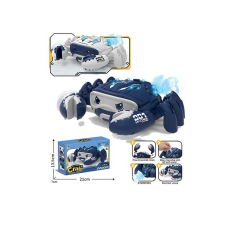 Музичний краб 3381 (72/2) 2 види, підсвічування, музика, парогенератор, їздить, рухливі клешні, в коробці