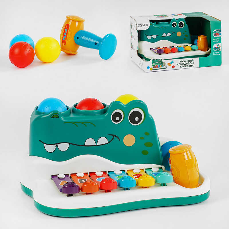 Музичний ксилофон 25505 (36/2) “TK Group“, стукалка, в коробці