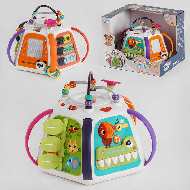 Музичний мультибокс 94705 (4) “WToys“, ОЗВУЧУВАННЯ УКРАЇНСЬКОЮ МОВОЮ, світло, звук, в коробці