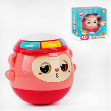 Музичний проєктор 53470 (36) “TK Group“, ОЗВУЧУВАННЯ УКРАЇНСЬКОЮ МОВОЮ, проєктор, музичні казки, мелодії, колискові, барабан, нелягайко, в коробці