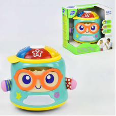 Музична гра 3122 Щасливе немовля (12) “Hola“ звук, світло, рух, англійська озвучка, в коробці