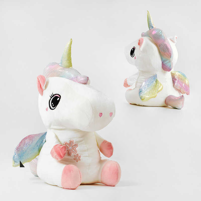 М’яка іграшка M 14346 (45) “Єдиноріг“, 45см М’яка іграшка M 14346 (45) “Єдиноріг“, 45см