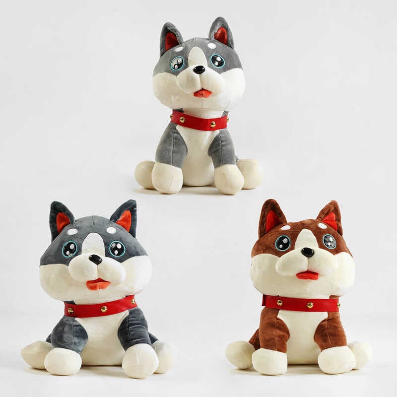 М’яка іграшка M 14665 / 14666 (75) хаскі, висота 36 см ВИДАЄТЬСЯ ТІЛЬКИ МІКС ВИДІВ М’яка іграшка M 14665 / 14666 (75) хаскі, висота 36 см ВИДАЄТЬСЯ ТІЛЬКИ МІКС ВИДІВ