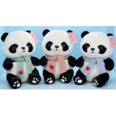 М’яка іграшка M 17937 (200) 3 види, “Панда”, висота в сидячому положенні 24 см, ВИДАЄТЬСЯ МІКС ВИДІВ