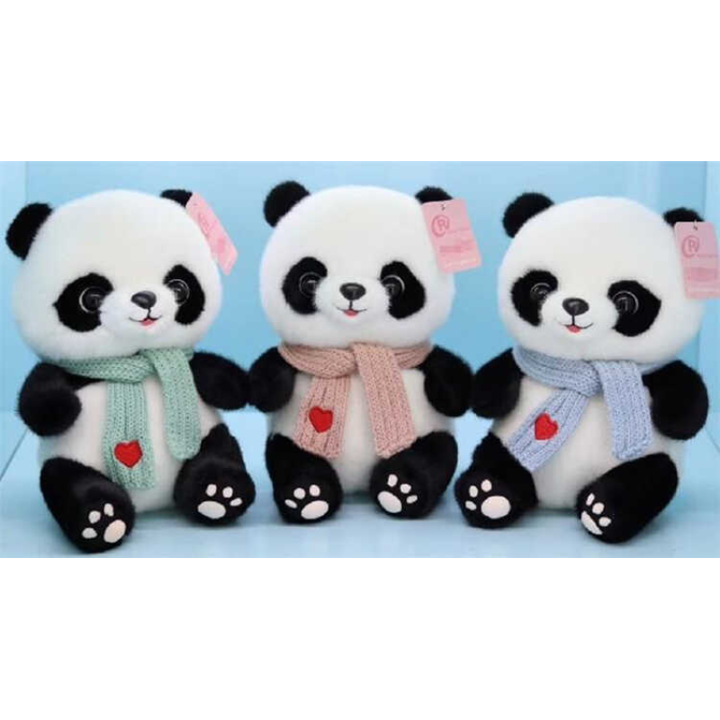 М’яка іграшка M 17937 (200) 3 види, “Панда”, висота в сидячому положенні 24 см, ВИДАЄТЬСЯ МІКС ВИДІВ