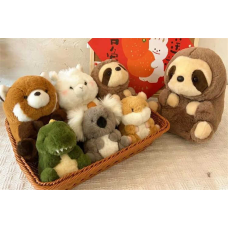 М’яка іграшка M 17939 (80) ВИДАЄТЬСЯ МІКС ВИДІВ, висота в сидячому положенні 28 см, звірята, ВИДАЄТЬСЯ МІКС ВИДІВ