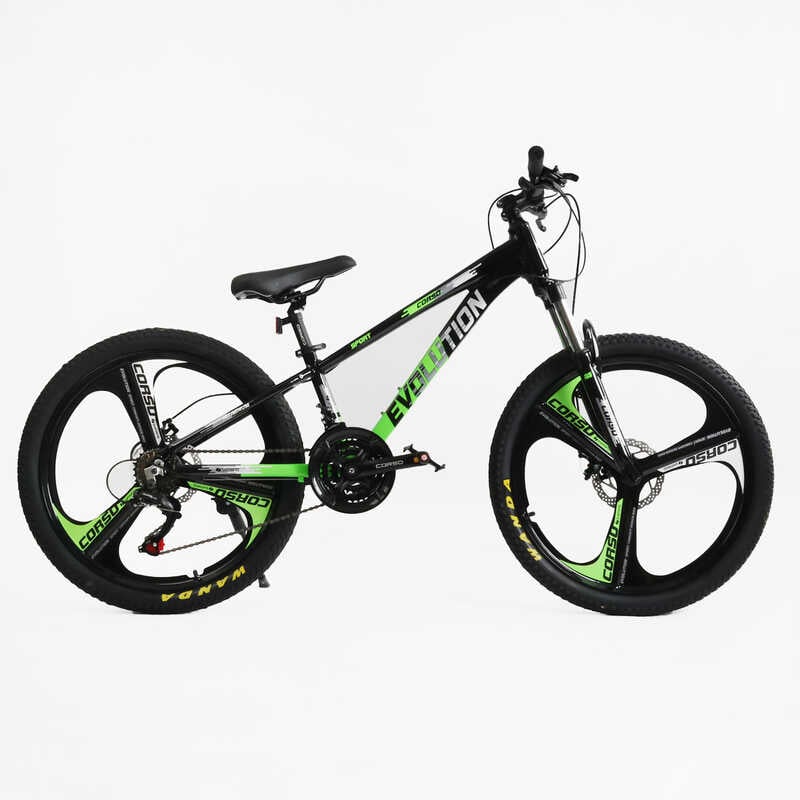 Велоcипед Спортивний Corso «Evolution» 24“ дюймів EV-24203 Велоcипед Спортивний Corso «Evolution» 24“ дюймів EV-24203
