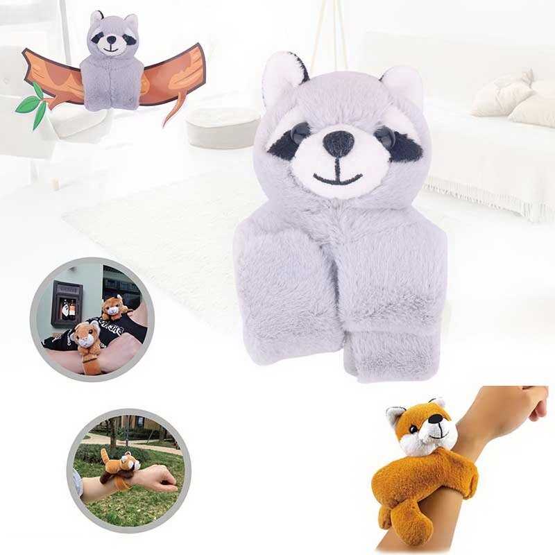 М’яка іграшка браслет 034-10 (240) чіпляється лапками на руку