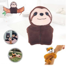 М’яка іграшка браслет 034-12 (240) чіпляється лапками на руку