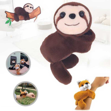 М’яка іграшка-браслет 034-11 (240) чіпляється лапками на руку