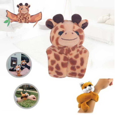 М’яка іграшка-браслет 034-15 (240) чіпляється лапками на руку