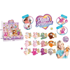 М’яка іграшка-браслет DR 5113 (36/2) ЦІНА ЗА 12 ШТУК В БЛОЦІ, чіпляється лапками на руку, в коробці